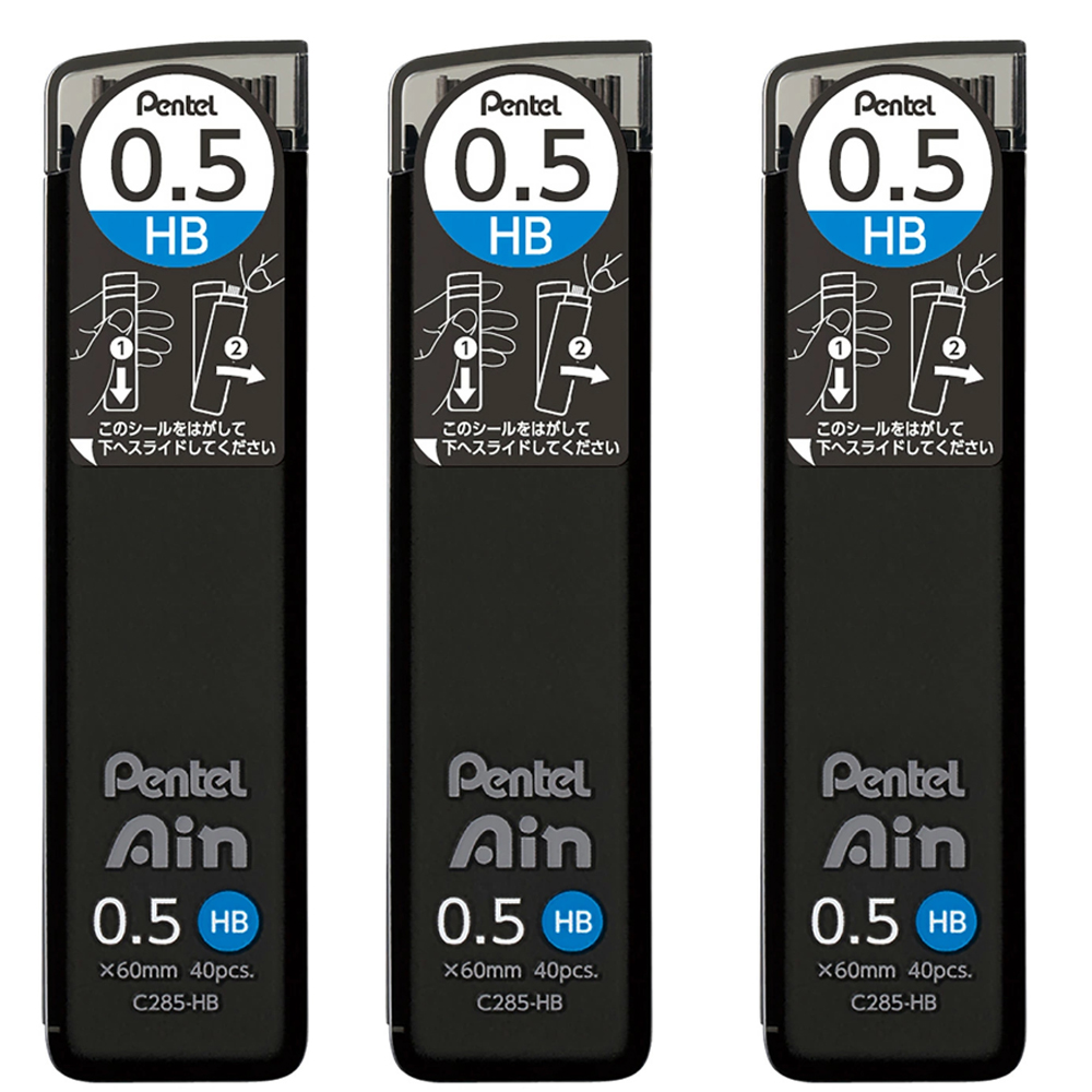 Pentel Pen Energel - Paket isi 3 - Set Pensil