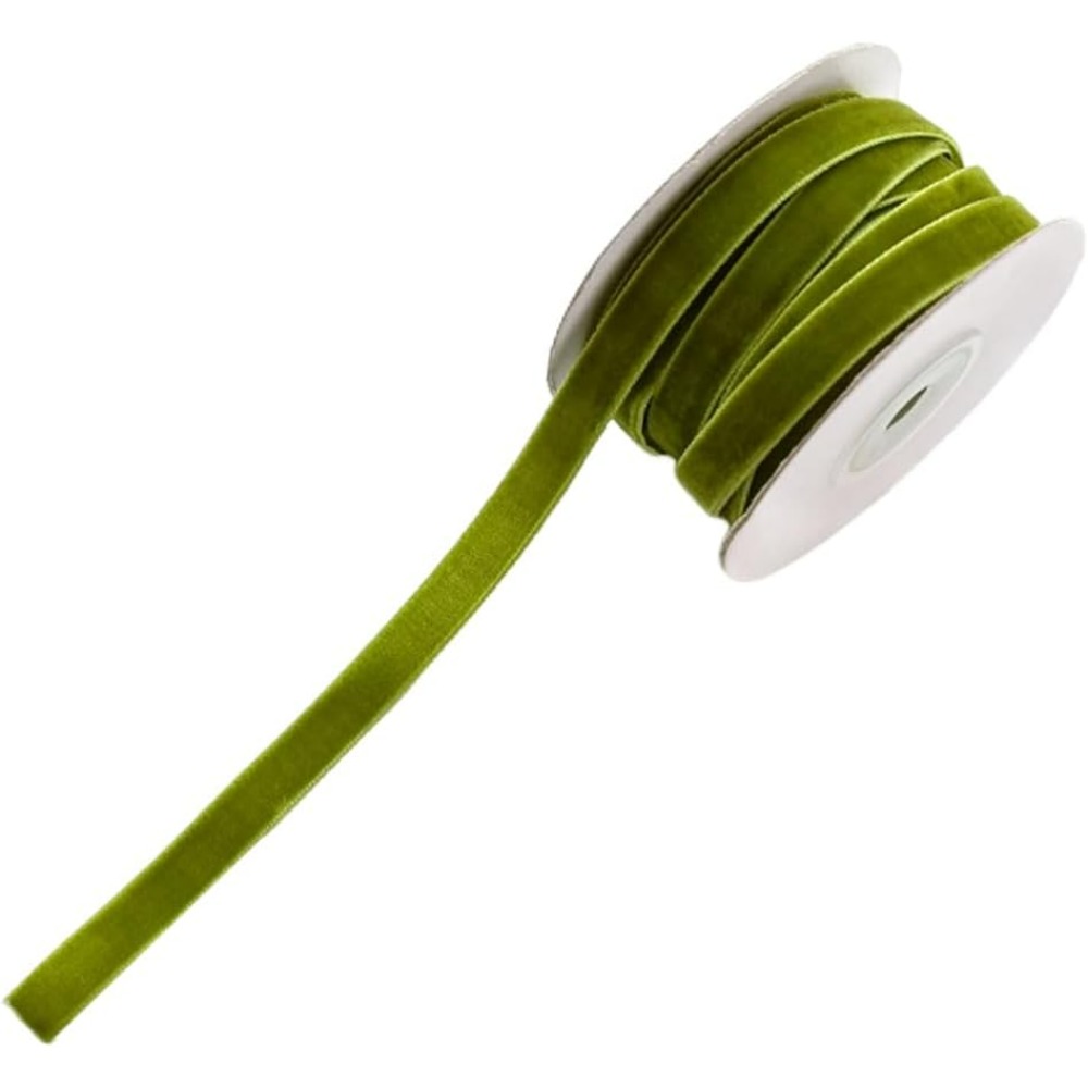 Velvet Ribbon Roll - 2 Gulungan 21.88 Yard 3/8 Inci