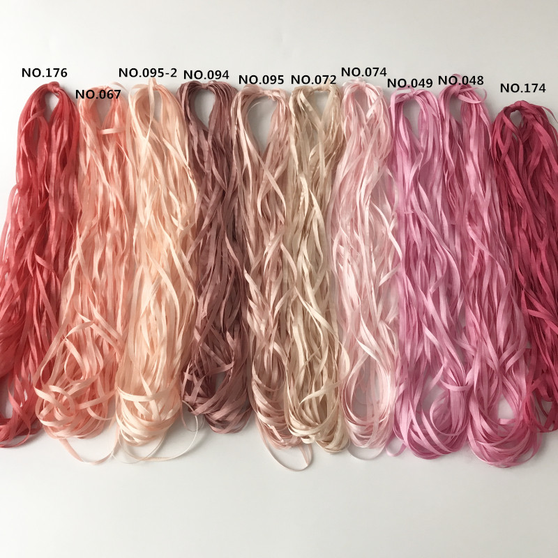 Velvet Ribbon Roll - Pita Sutra Murni 100% 4mm 10-50mts/roll