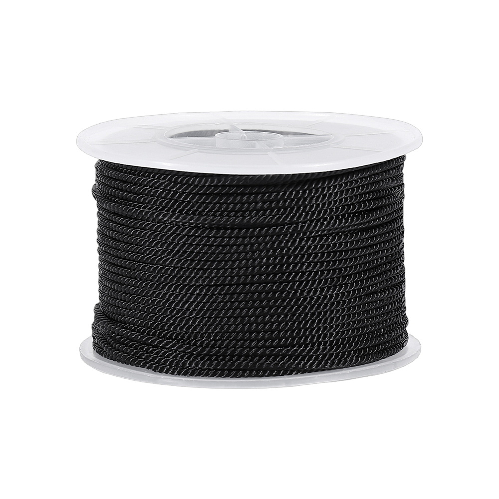 54,68 Yard Tali Hitam Terpunti - Cord Trim Twisted ulasan dan harga