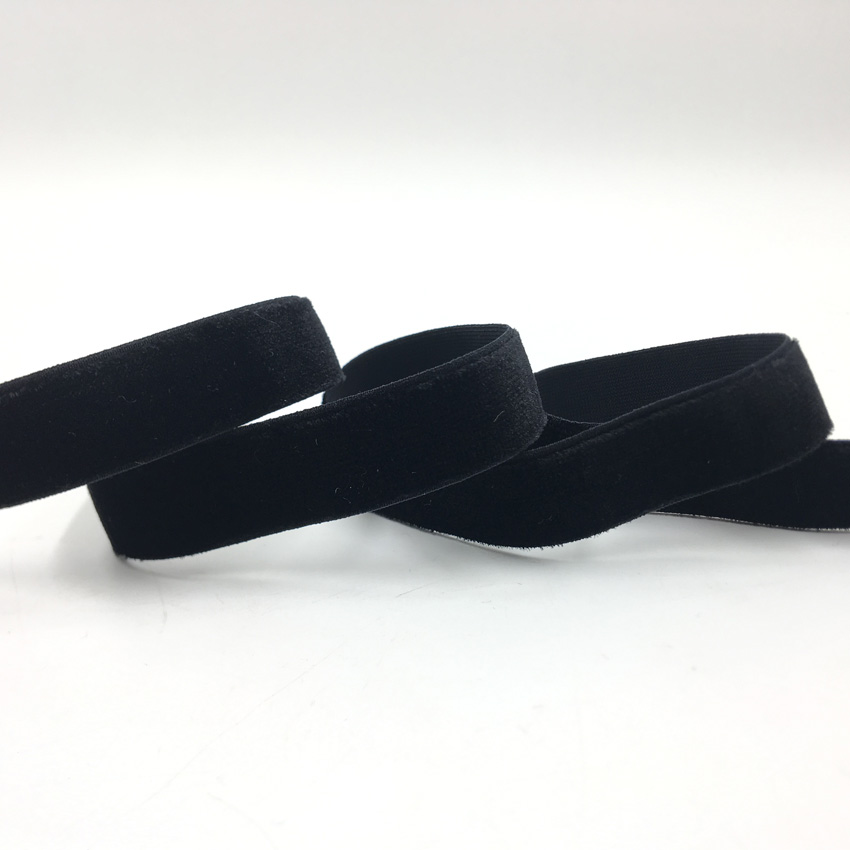 15Mm 5Yar Beludru Elastis Pita - Velvet Ribbon Roll ulasan dan harga