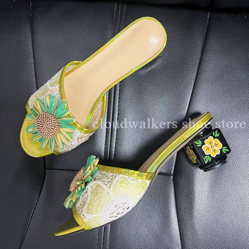 Sendal musim panas dengan hias - Embroidery Embellishments ulasan dan harga