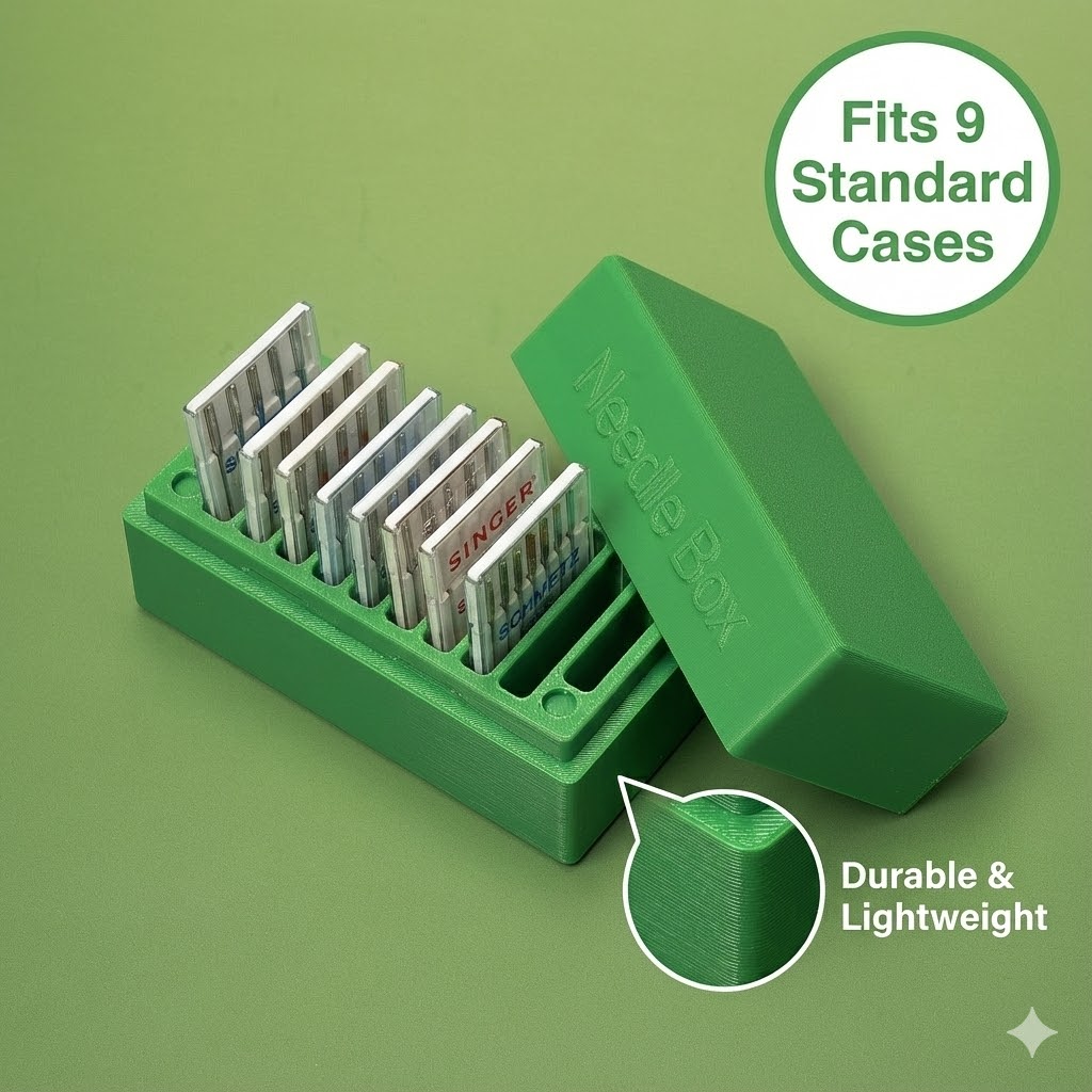 Kotak Penyimpanan Jarum Mesin  - Craft Embellishment Storage ulasan dan harga