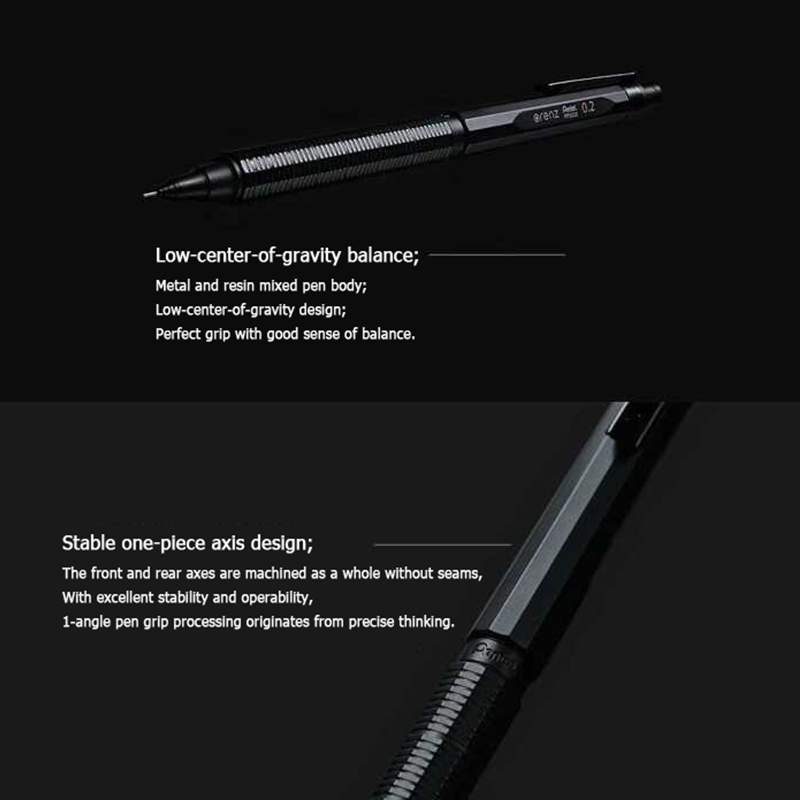 Pensil Profesional Pentel OREN - Pentel Pen Energel ulasan dan harga