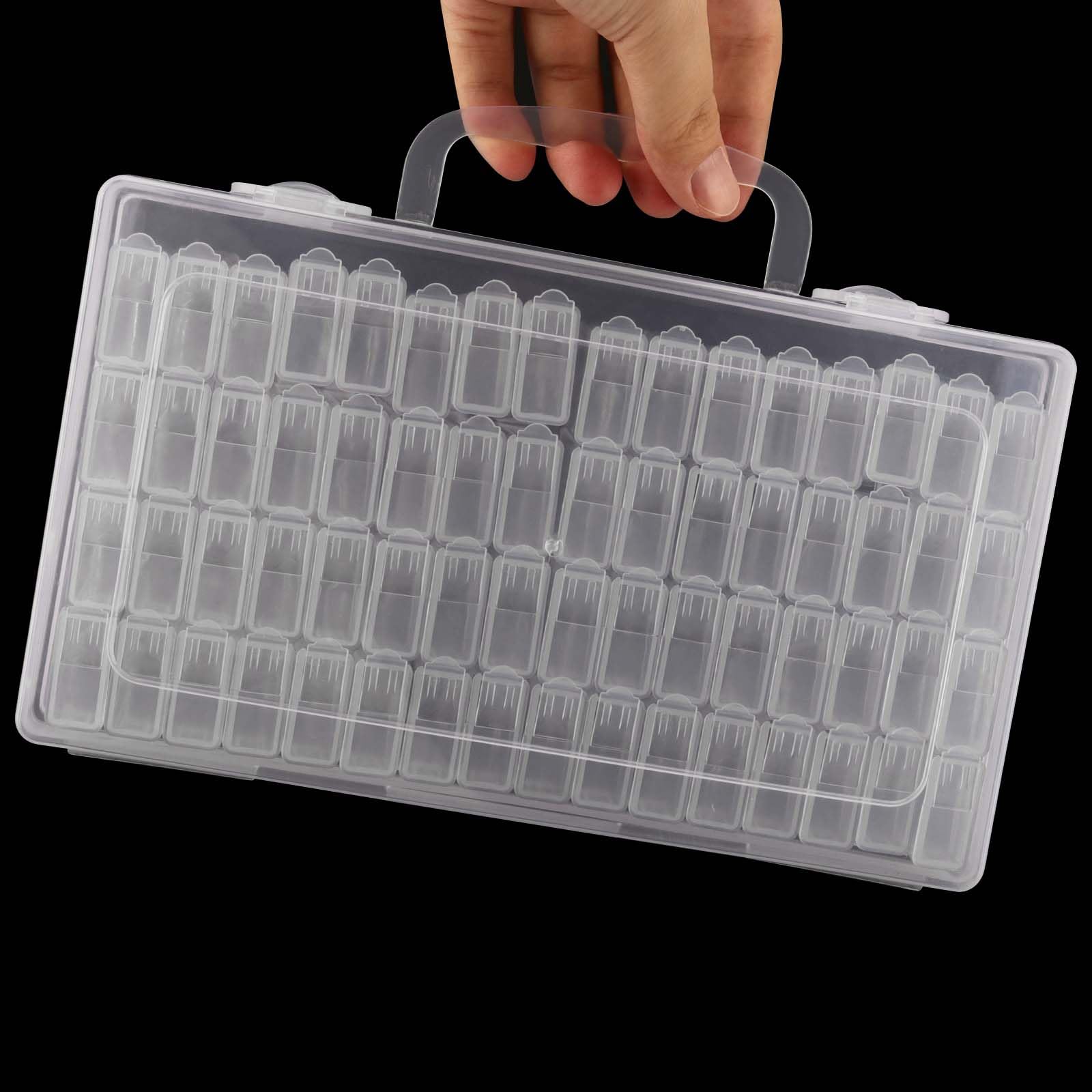 Kotak Penyimpanan Diamond Pain - Craft Embellishment Storage ulasan dan harga