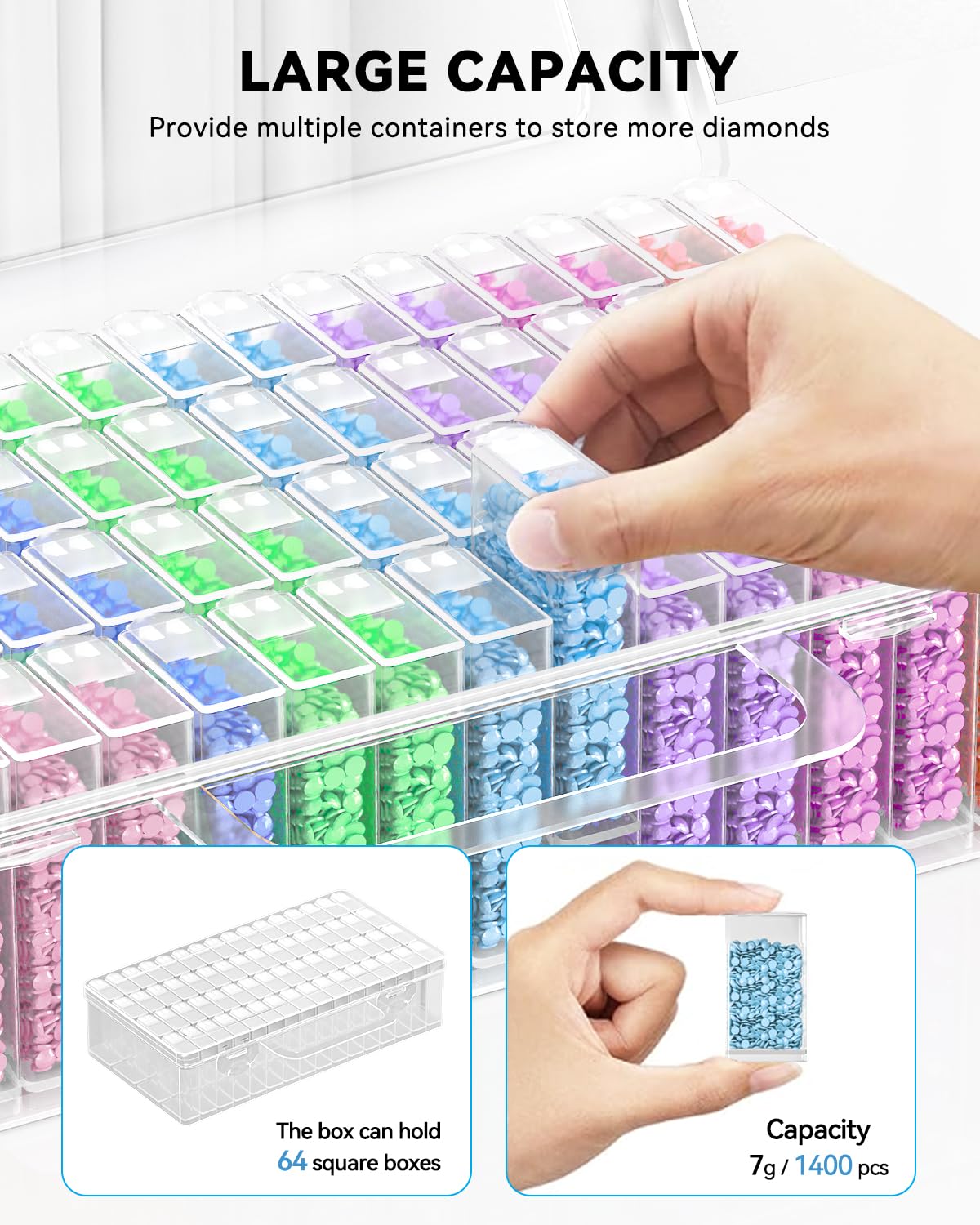 Kotak Penyimpanan Aksesori Ala - Craft Embellishment Storage ulasan dan harga