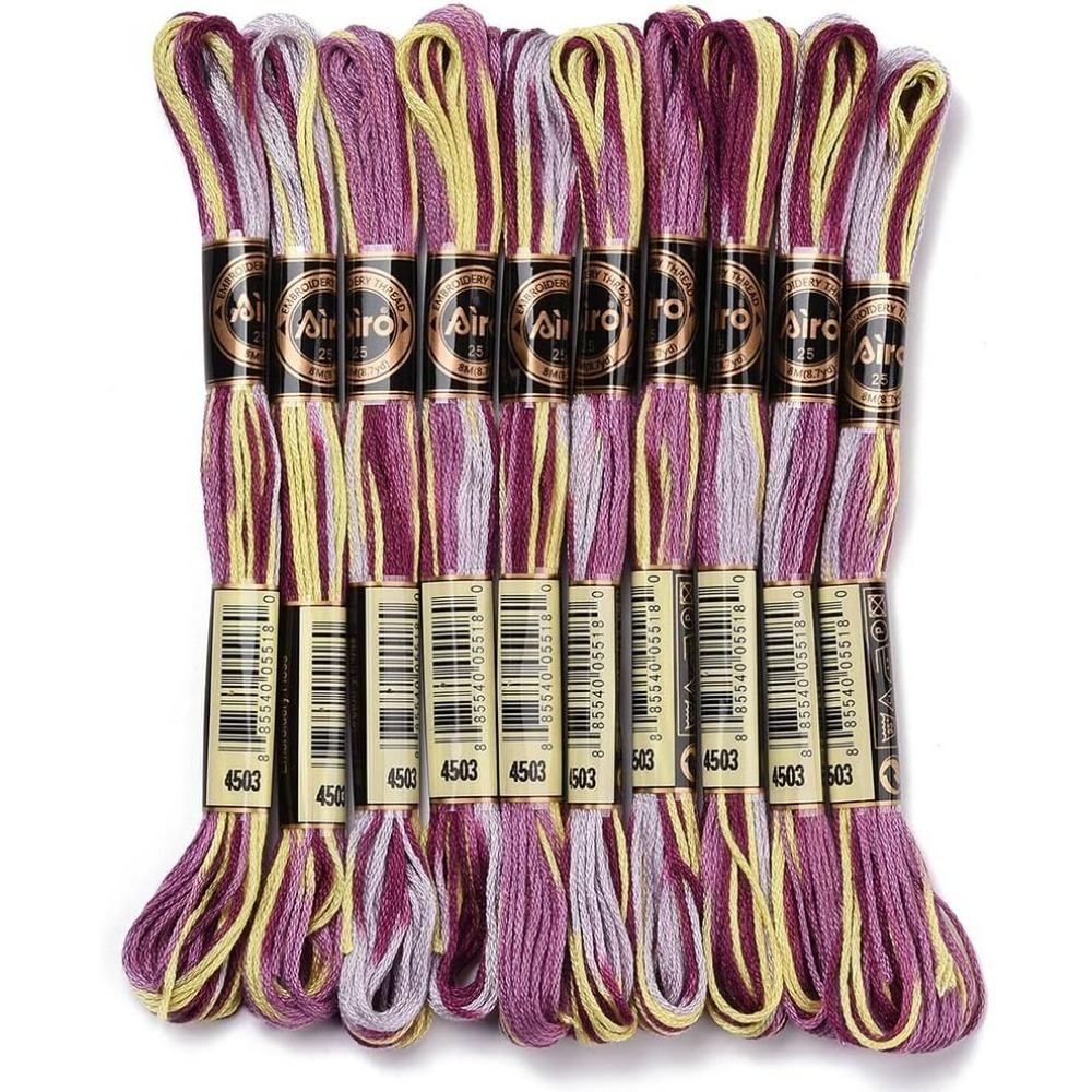 6 Helai Ungu Beraneka Ragam Be - Embroidery Embellishments ulasan dan harga