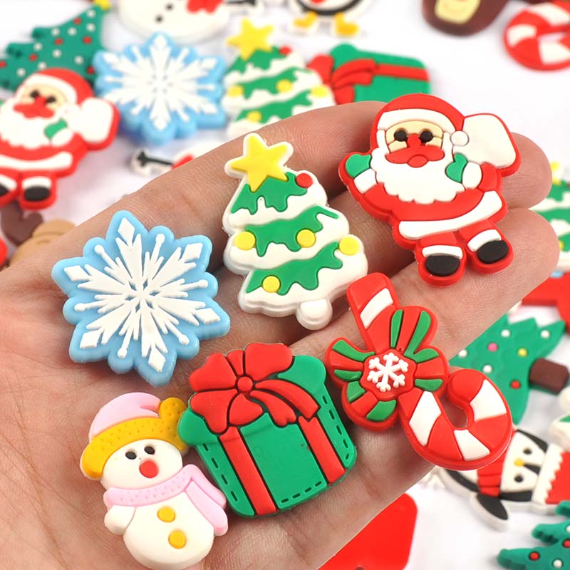 20 buah 3-4cm Santa Claus/Ping - Christmas Craft Embellishment ulasan dan harga