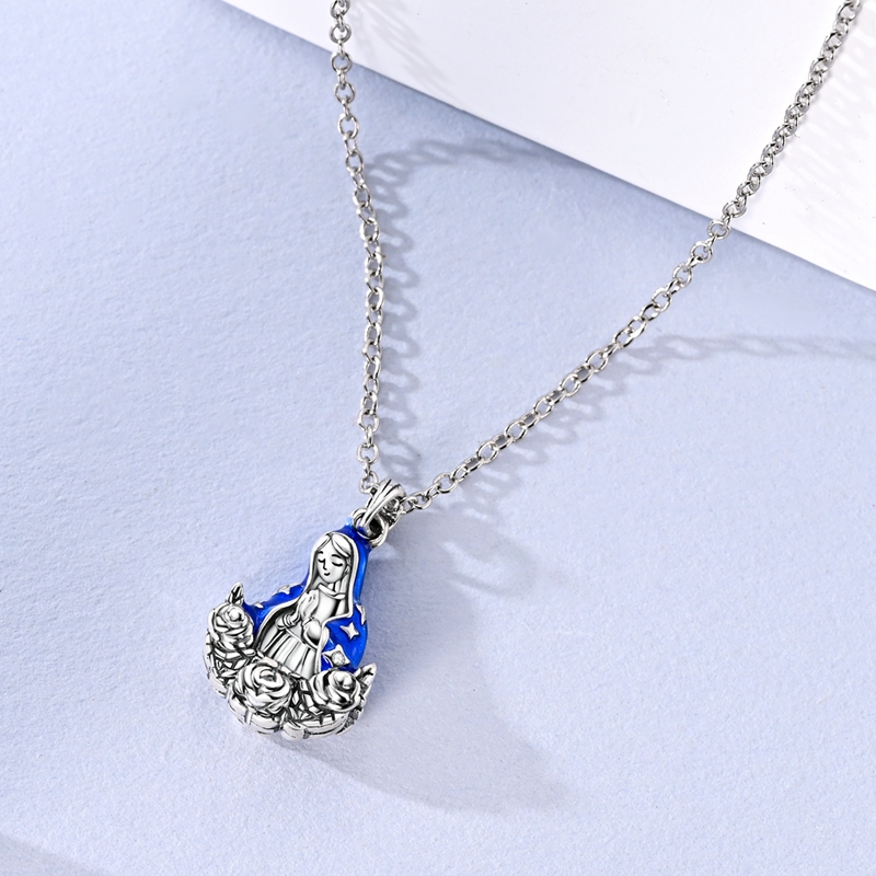 Kalung Perak Murni 925 Asli Ka - Pearl Trim Chain ulasan dan harga