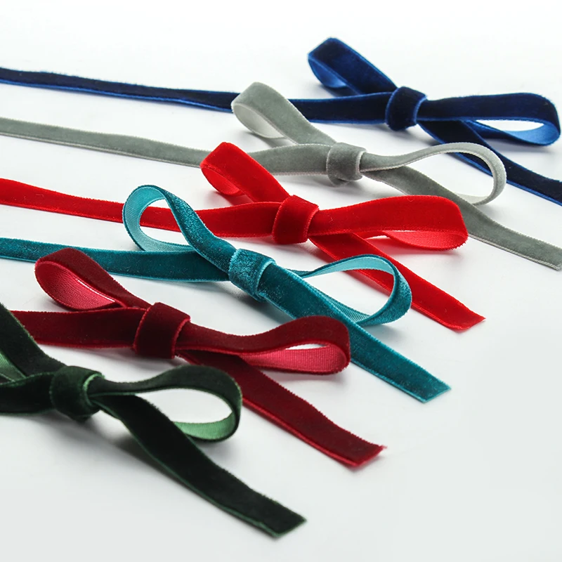 50 Yard/rol Pita Beludru Berbu - Velvet Ribbon Roll ulasan dan harga