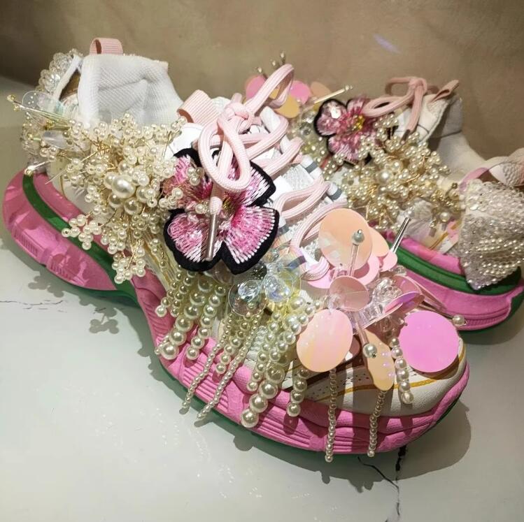 Sepatu Sneakers Wanita Kasual  - Tassel Fringe Trim ulasan dan harga