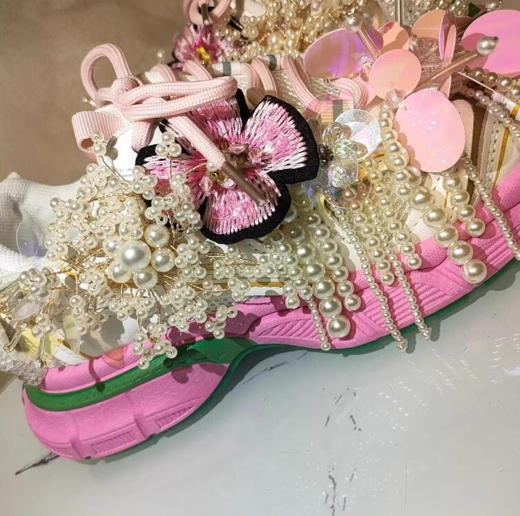 Sepatu Sneakers Wanita Kasual  - Tassel Fringe Trim ulasan dan harga