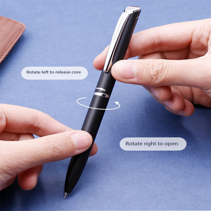 Pulpen Gel Pentel EnerGel Styl - Pentel Pen Energel ulasan dan harga