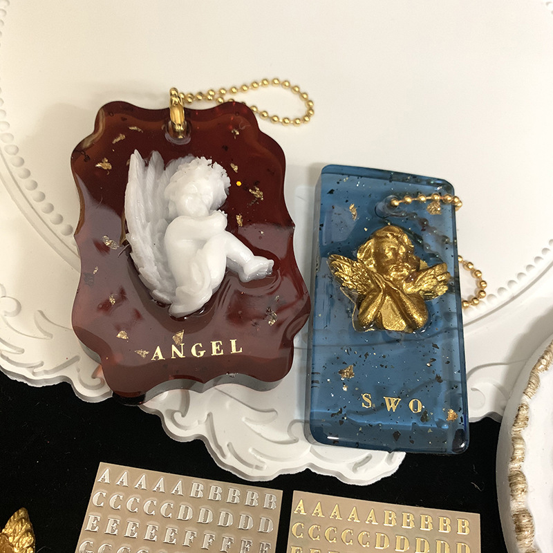 2 Buah Huruf Dekorasi Alfabet  - Craft Embellishments ulasan dan harga